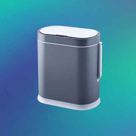 7L Trash Can Smart Sensor Trash Can Automatic Household Electronic Kitchen Trash Bin Toilet Waterproof Narrow Seam Sensor Bin