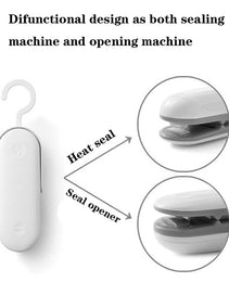 Mini Sealer Portable Heat Sealer Plastic Packaging Convenient Food Snacks Stickers And Seals