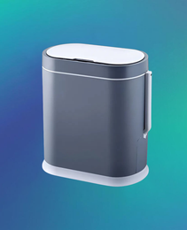 7L Trash Can Smart Sensor Trash Can Automatic Household Electronic Kitchen Trash Bin Toilet Waterproof Narrow Seam Sensor Bin