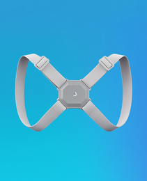 Smart Posture Trainer – Lightweight Wearable for Better Sitting & Standing Habits