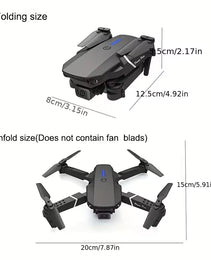 Hot E88 PRO professional drone HD camera WiFi FPV height maintain foldable remote control aerial quadcopter toy gift